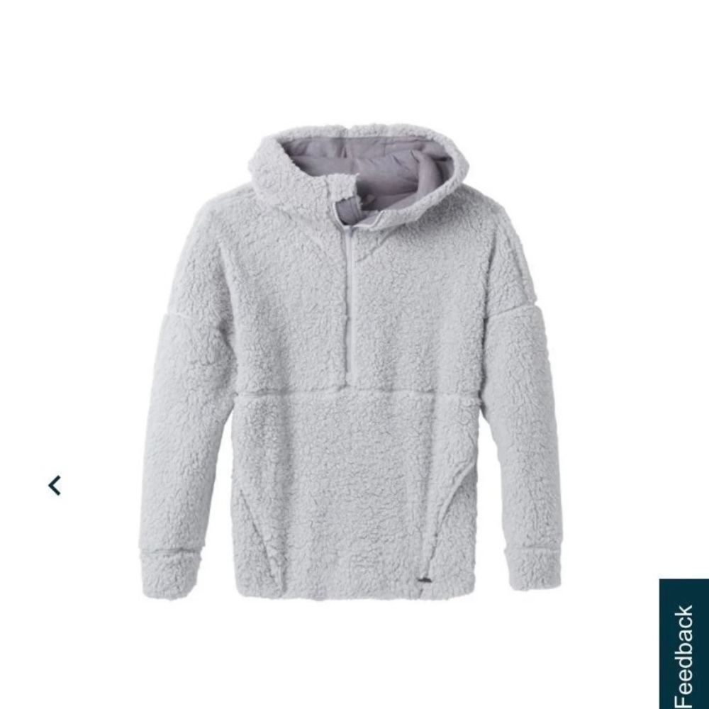 Brand new prana permafrost half zip small
